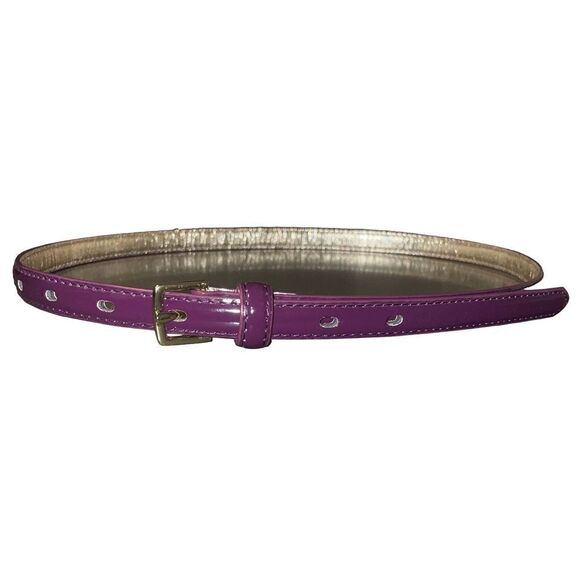 Studio 54 Vegan Leather Skinny Belt - Picture 5 of 10